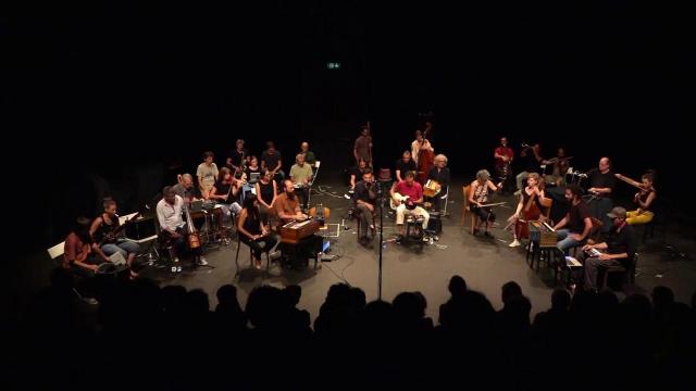 Video of the Insub. Meta Orchestra performing: live ensemble footage with multiple musicians