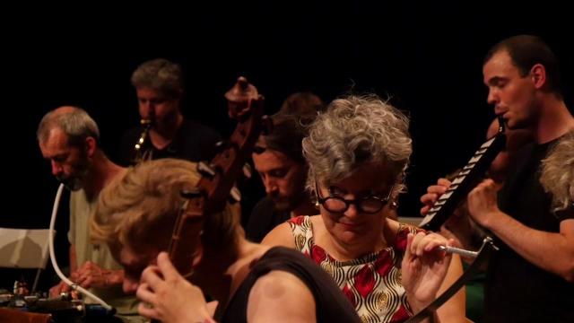 Video of the Insub. Meta Orchestra performing: live ensemble footage with multiple musicians