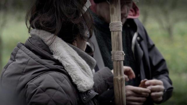 Video of the project rehearsal: candid footage of musicians rehearsing together in nature