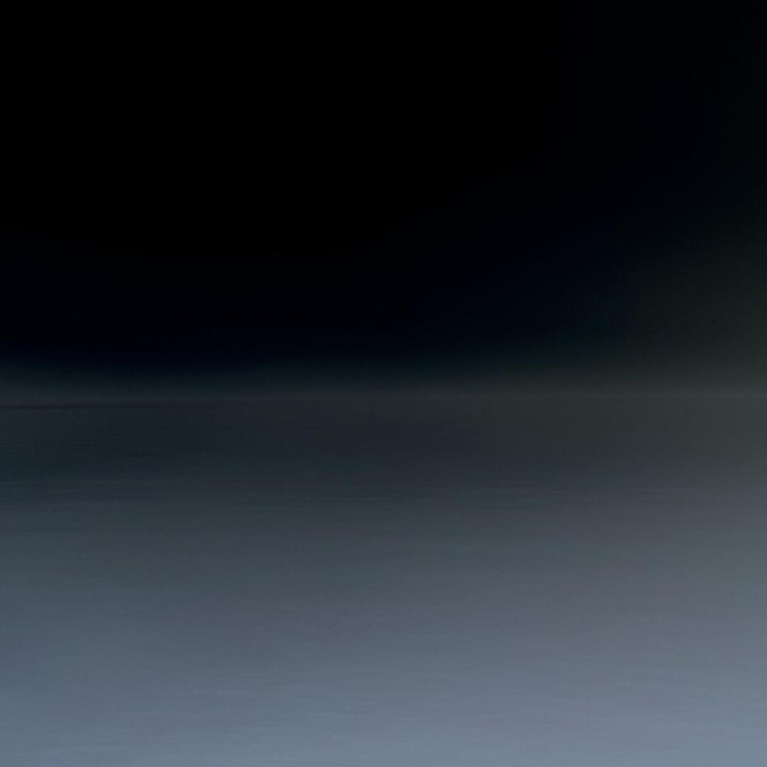 Artwork for the Forbidden Color project: illustration suggesting a sea with mainly inverted colors and black-dominant palette