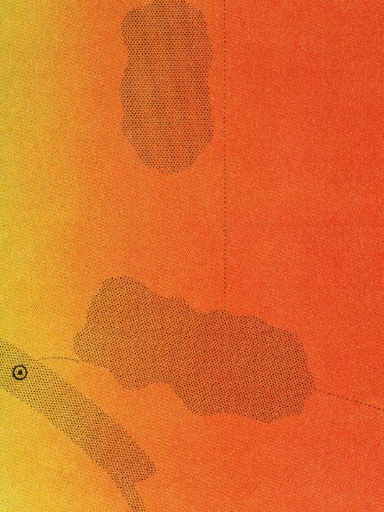 Artwork for the Insub. Distances piece no. 5: abstract illustration with a smooth gradient